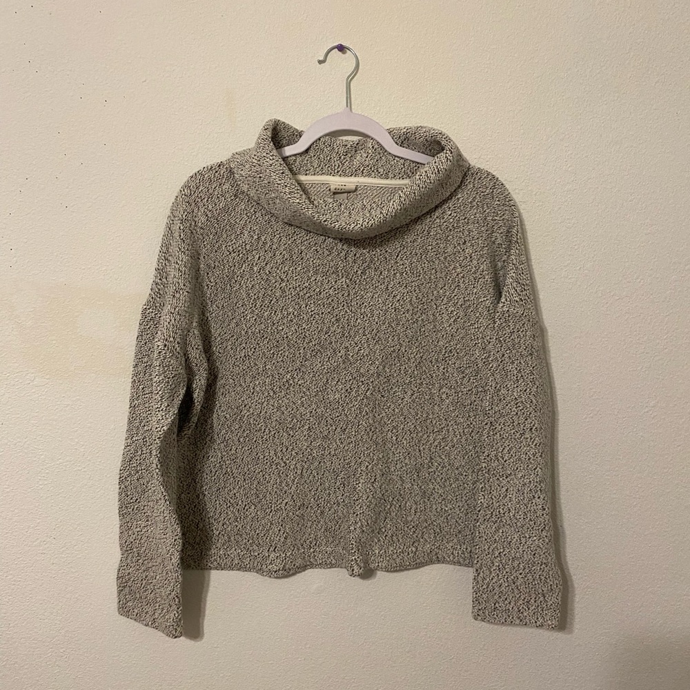 a new day Women's Cowl Neck Sweater in Gray